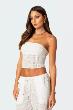 Lemon Lacey Cotton Corset