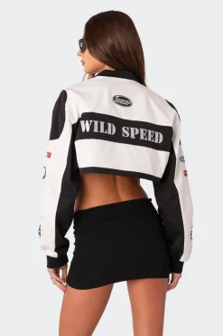 Lenni Patch Cropped Jacket
