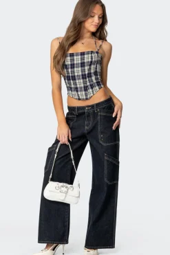 Leon Plaid Corset