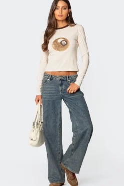 Leopard 8 Long Sleeve T Shirt