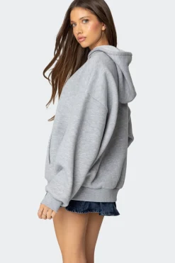 Leopard 8 Oversized Hoodie