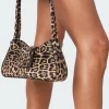 Leopard Printed Shoulder Bag