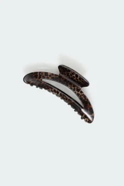 Leopard Spot Claw Clip