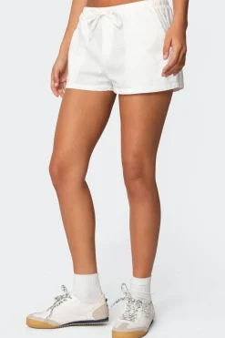 Leslie Linen Look Shorts