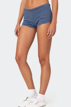 Levia Striped Micro Shorts