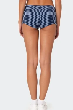 Levia Striped Micro Shorts