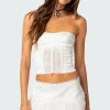 Lex Satin & Lace Corset