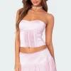 Lex Satin & Lace Corset