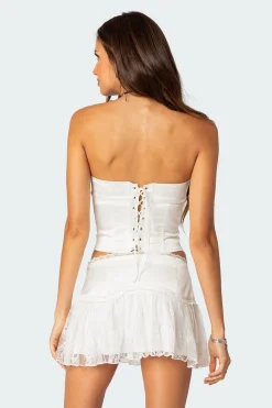 Lex Satin & Lace Corset