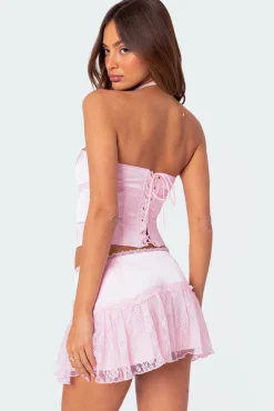 Lex Satin & Lace Corset