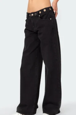 Libby Grommet Waist Jeans
