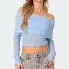 Lili Fold Over Knit Top