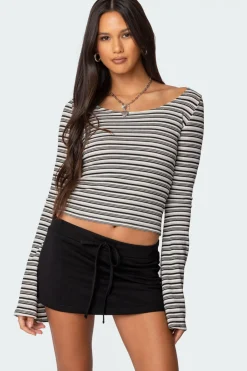 Lilia Striped Top