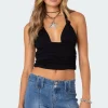 Lillie Knotted Halter Top