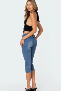 Lillie Knotted Halter Top