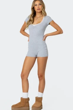 Lincoln Ribbed Romper
