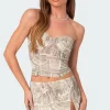 Lionne Printed Corset