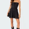 Liora Lacey Cotton Mini Dress
