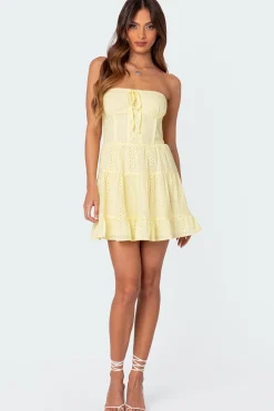 Liora Lacey Cotton Mini Dress