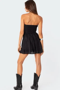 Liora Lacey Cotton Mini Dress