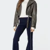 Livie Fold Over Flared Leggings