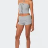 Lizzy Foldover Waffle Shorts