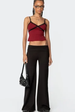 Llena Lace Trim Tank Top