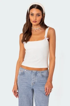 Lola Ribbed Tank Top