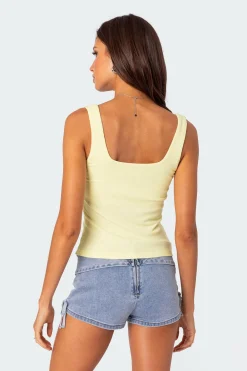 Lola Ribbed Tank Top