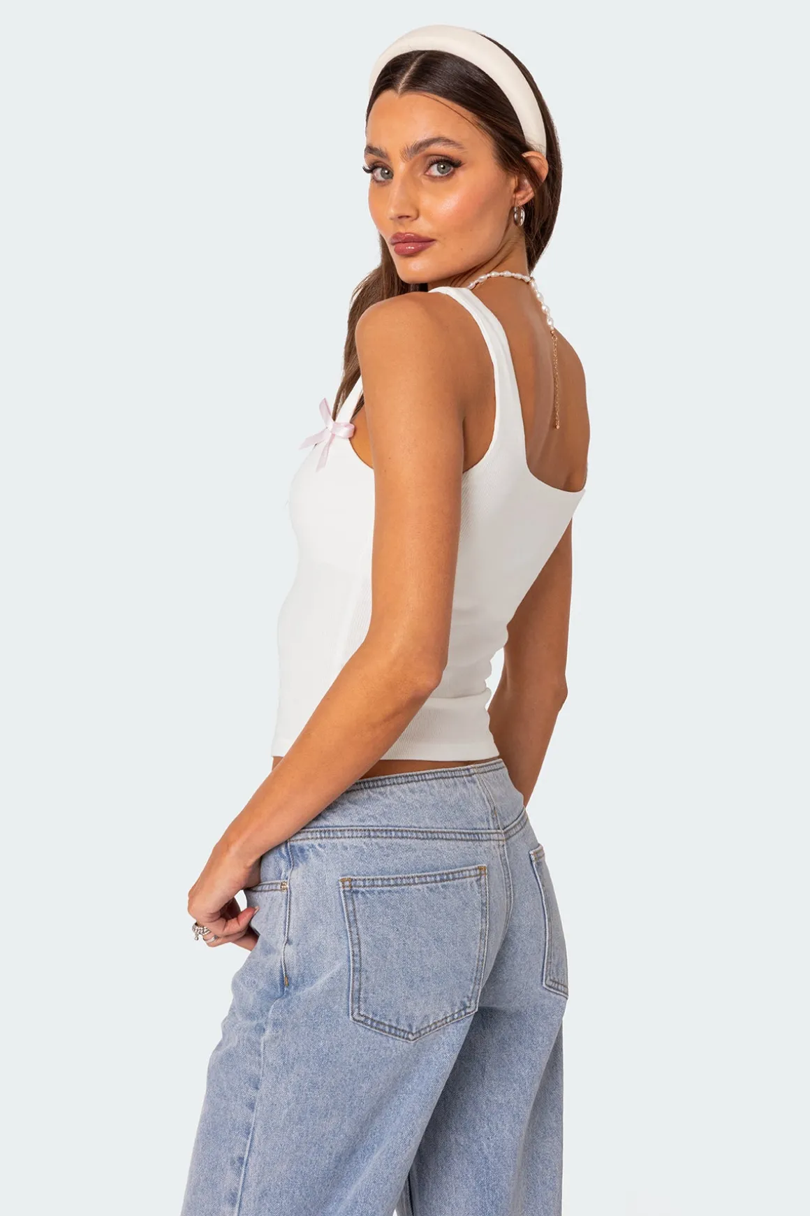 Lola Ribbed Tank Top