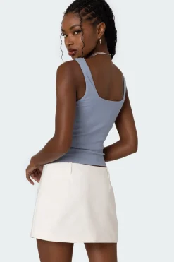 Lola Ribbed Tank Top