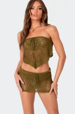 Lolani Handkerchief Crochet Top