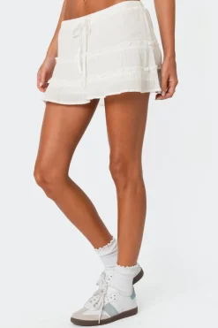 Lora Tiered Mini Skirt