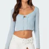 Lorey Lacey Knit Top