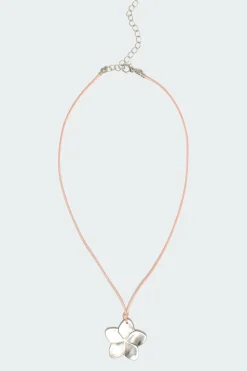 Lotus Cord Necklace