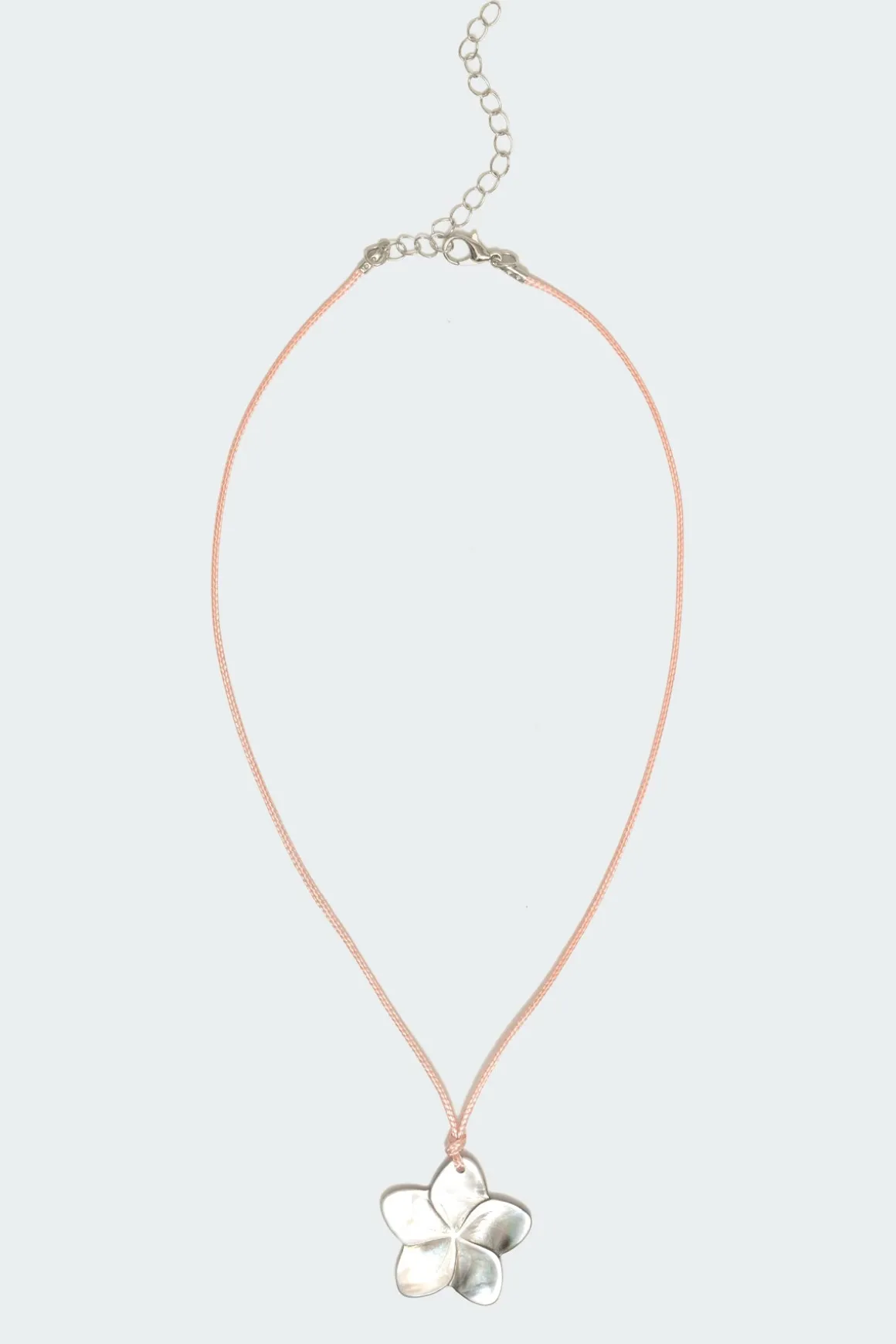 Lotus Cord Necklace