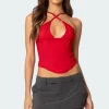 Lou Crossover Beaded Corset
