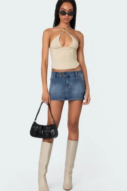 Lou Crossover Beaded Corset