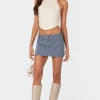 Louisa Denim Mini Skirt