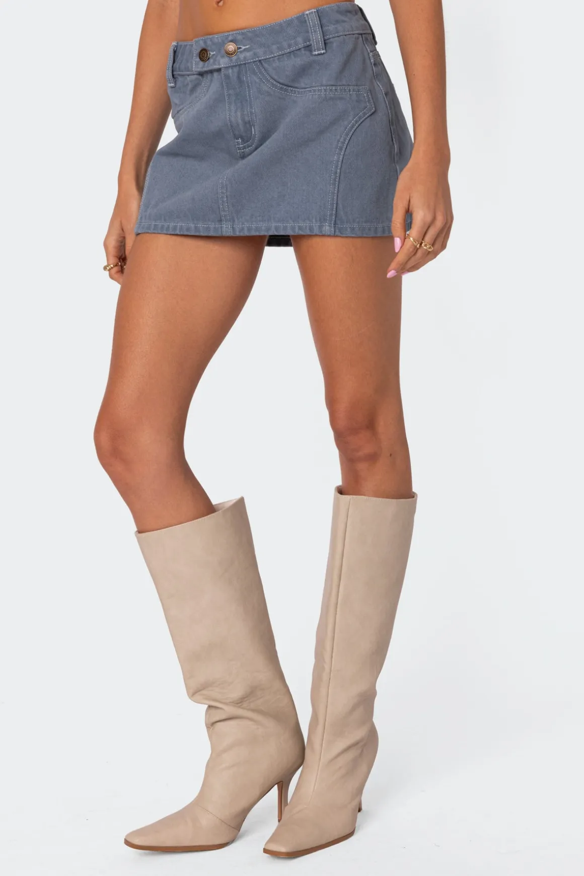 Louisa Denim Mini Skirt
