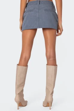 Louisa Denim Mini Skirt