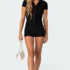 Lucia Ribbed Romper