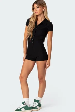 Lucia Ribbed Romper