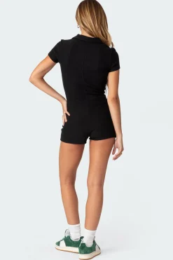 Lucia Ribbed Romper