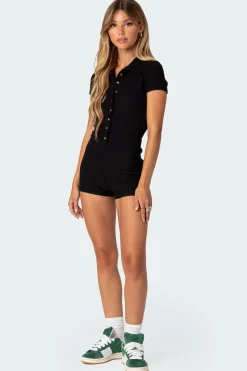 Lucia Ribbed Romper