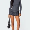 Lucile Long Sleeved Ruffle Romper