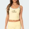 Lucky Contrast Tank Top