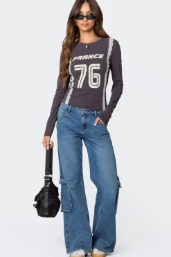 Lunar Low Rise Cargo Jeans