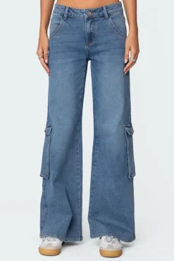 Lunar Low Rise Cargo Jeans