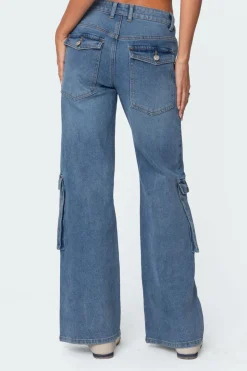 Lunar Low Rise Cargo Jeans